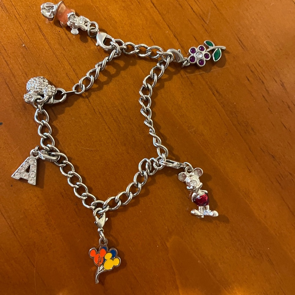 Children’s Disney Bracelet with Various Charms